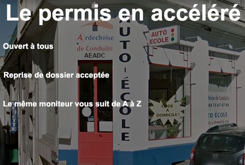 stages permis accéléré code et conduite