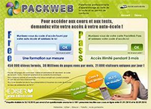 Packweb3 et Packweb2